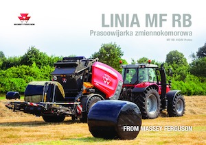 Lisy na válcové balíky Massey Ferguson RB 4160V Protec