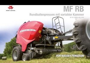 Lisy na válcové balíky Massey Ferguson RB 4160V Xtra 