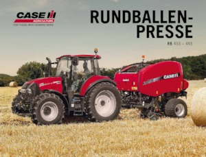 Lisy na válcové balíky Case IH RB 465 VC 