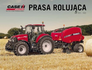 Lisy na válcové balíky Case IH RB 465 VC 