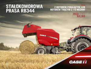Lisy na válcové balíky Case IH RB 344