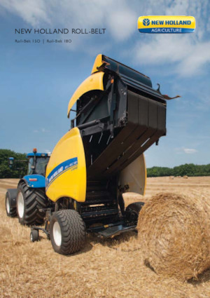 Lisy na válcové balíky New Holland Roll Belt 150 Activesweep Pu