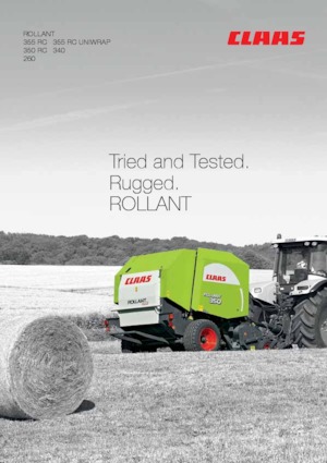 Lisy na válcové balíky Claas Rollant 355 RC
