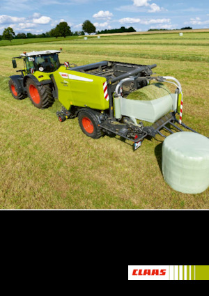 Lisy na válcové balíky Claas Rollant 540 RC Pro