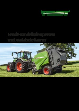 Lisy na válcové balíky Fendt Rotana 160 V Combi