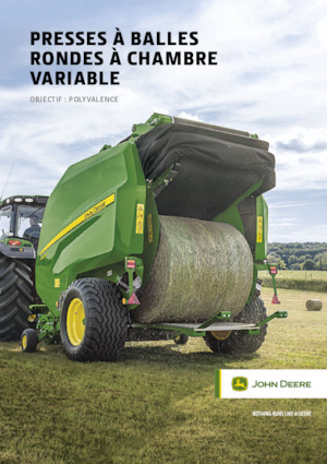 Lisy na válcové balíky John Deere V451R 