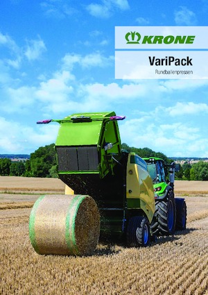Lisy na válcové balíky Krone VariPack V 165 XC 