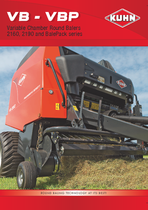 Lisy na válcové balíky Kuhn VB 2160