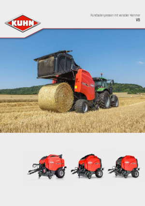 Lisy na válcové balíky Kuhn VB 7160