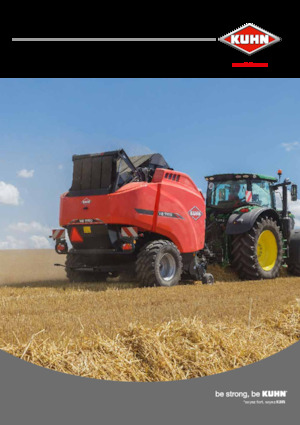 Lisy na válcové balíky Kuhn VB 7160