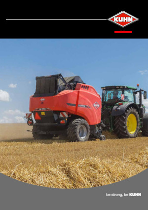 Lisy na válcové balíky Kuhn VB 7160