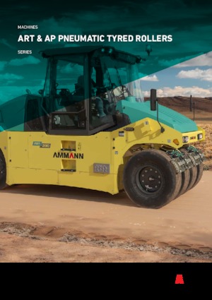 Pneumatikové válce Ammann ART 280 T3