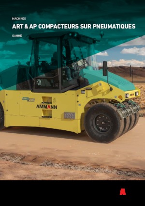 Pneumatikové válce Ammann ART 280 T4f