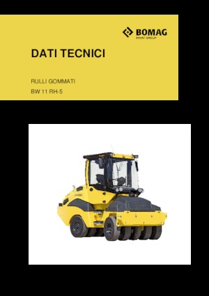 Pneumatikové válce Bomag BW 11 RH 5