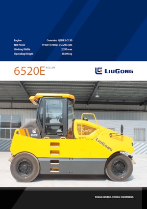 Pneumatikové válce Liugong 6520E 