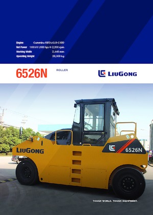 Pneumatikové válce Liugong 6526N