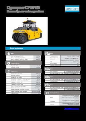 Pneumatikové válce Dynapac CP 2700