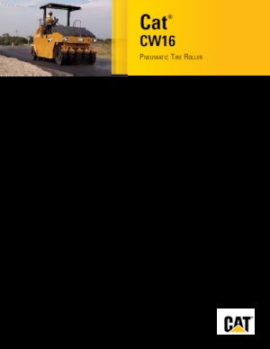 Pneumatikové válce Caterpillar CW16