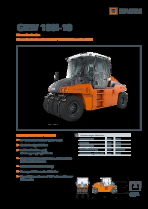 Pneumatikové válce Hamm GRW 180i-10