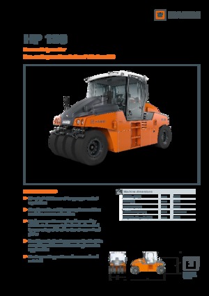 Pneumatikové válce Hamm HP 180