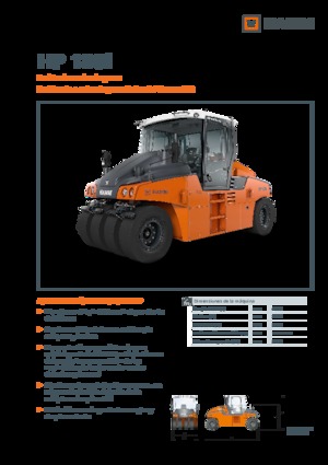 Pneumatikové válce Hamm HP 180i