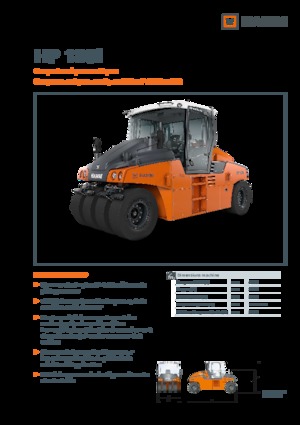 Pneumatikové válce Hamm HP 180i