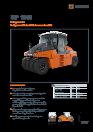 Pneumatikové válce Hamm HP 180i