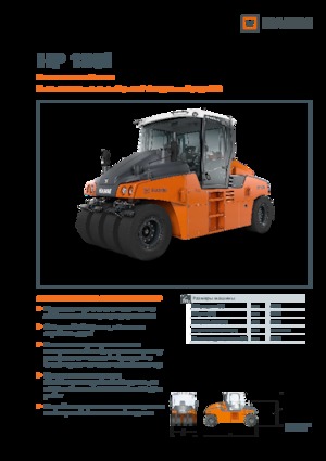 Pneumatikové válce Hamm HP 180i