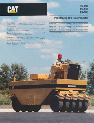 Pneumatikové válce Caterpillar PS 180