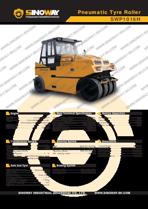 Pneumatikové válce Sinoway SWP1016H
