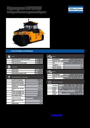 Pneumatikové válce Dynapac CP 2700