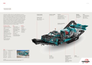 Mobilní čelisťové drtiče Powerscreen 1000SR