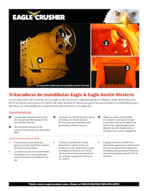Mobilní čelisťové drtiče Eagle Crusher 1536 