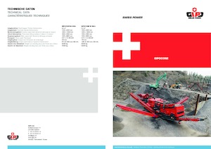 Mobilní čelisťové drtiče Gipo B4 GIGA