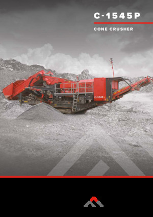 Mobilní čelisťové drtiče Finlay C-1545P