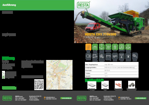 Mobilní čelisťové drtiče RESTA CH1