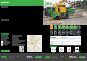 Mobilní čelisťové drtiče RESTA CH2