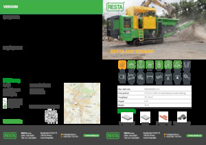 Mobilní čelisťové drtiče RESTA CH2