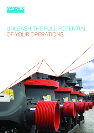 Mobilní čelisťové drtiče Sandvik CH440