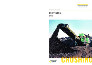 Mobilní čelisťové drtiče Pilot Crushtec DR400 DOUBLE-ROLL