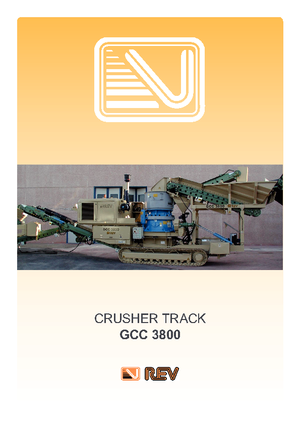 Mobilní čelisťové drtiče REV GCC 3800