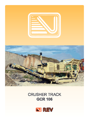 Mobilní čelisťové drtiče REV GCR 106