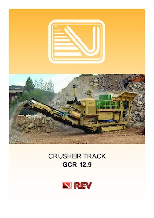 Mobilní čelisťové drtiče REV GCR 12.9 