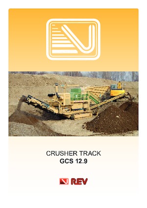 Mobilní čelisťové drtiče REV GCS 12.9 