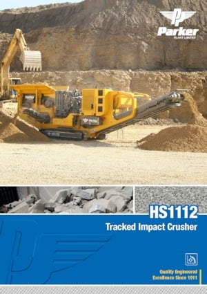Mobilní čelisťové drtiče Parker HS1112