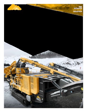 Mobilní čelisťové drtiče IROCK  ITC-300