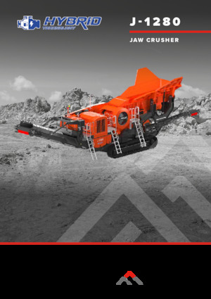 Mobilní čelisťové drtiče Finlay J-1280 Hybrid