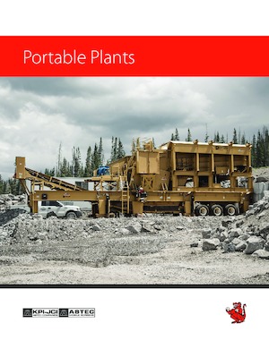 Mobilní čelisťové drtiče KPI-JCI K500PM