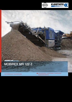 Mobilní čelisťové drtiče Kleemann MR 122 Z