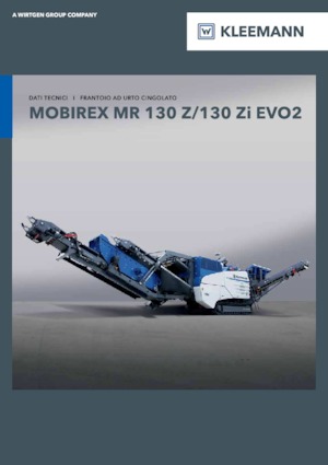 Mobilní čelisťové drtiče Kleemann MR 130 Zi EVO2